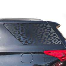 Load image into Gallery viewer, Cheetah Leopard All Over Print Decals for 2018-2023 Chevy Traverse 3rd Windows - Matte Black
