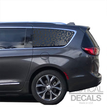 Load image into Gallery viewer, Cheetah Leopard All Over Print Decal for 2017-2025 Chrysler Pacifica Rear Third Window - Matte Black
