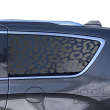Load image into Gallery viewer, Cheetah Leopard All Over Print Decal for 2017-2025 Chrysler Pacifica Rear Third Window - Matte Black
