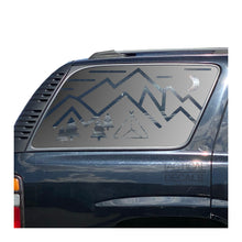 Load image into Gallery viewer, Mountain Scene Decal for 2000-2006 Chevy Tahoe 3rd Windows - Matte Black
