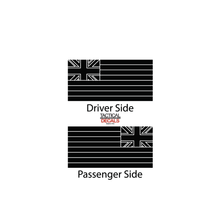 Load image into Gallery viewer, State of Hawaii Flag Decal for 2018 - 2024 Ford Expedition 3rd Windows - Matte Black

