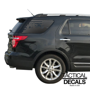 Ford Explorer Flag decals Tactical decals