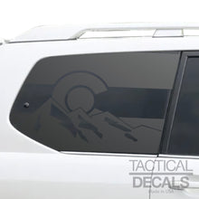 Load image into Gallery viewer, State of Colorado Flag design for 2003-2009 Lexus GX 3rd Windows - Matte Black
