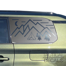 Load image into Gallery viewer, Minimalist Mountain Scene Decal for 2024-2025 Lexus GX550 Rear Window - Matte Black
