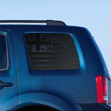Load image into Gallery viewer, State of Hawaii Flag Decal for 2009-2015 Honda Pilot 3rd Windows - Matte Black
