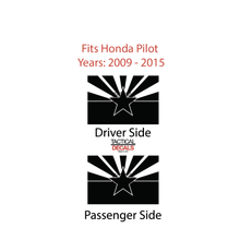 Load image into Gallery viewer, State of Arizona Flag Decal for 2009-2015 Honda Pilot 3rd Windows - Matte Black
