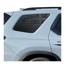 Load image into Gallery viewer, State of Hawaii Flag Decal with Islands for 2023-2025 Honda Pilot Rear Windows - Matte Black
