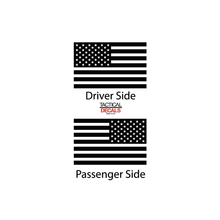 Load image into Gallery viewer, USA American Flag Decal for 2015- 2020 Ford F-150 Windows - Matte Black
