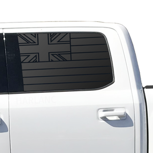State of Hawaii Flag Decal for 2015- 2020 Ford F-150 Windows - Matte Black