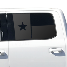Load image into Gallery viewer, State of Texas Flag Decal for 2015- 2020 Ford F-150 Windows - Matte Black
