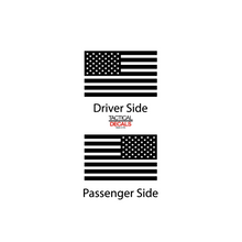 Load image into Gallery viewer, American USA Flag Decals - Fits 2022-2024 Kia Telluride Back Side Window - Matte Black

