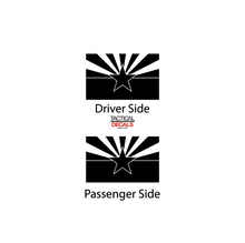 Load image into Gallery viewer, State of Arizona Flag Decals - Fits 2022-2024 Kia Telluride Back Side Window - Matte Black
