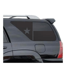 Load image into Gallery viewer, State of Texas Flag Decal for 2003 - 2009 Toyota 4Runner Windows - Matte Black

