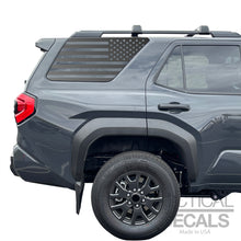 Load image into Gallery viewer, USA Flag Decal for 2025 Toyota 4Runner Windows - Matte Black
