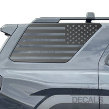 Load image into Gallery viewer, USA Flag Decal for 2025 Toyota 4Runner Windows - Matte Black
