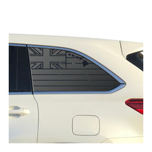 Load image into Gallery viewer, State of Hawaii Flag Decal for 2014-2019 Toyota Highlander Rear Windows - Matte Black
