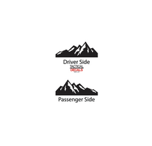 Load image into Gallery viewer, Mountain Scene Decal for 2021 - 2023 Ford Bronco 4-Door Windows - Matte Black

