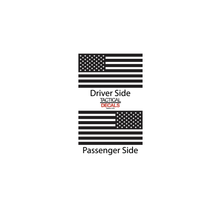 Load image into Gallery viewer, USA Flag Decal for 2021 - 2024 Ford Bronco 4-Door Windows - Matte Black
