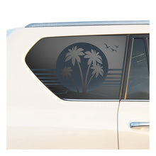 Load image into Gallery viewer, Beach Scene Decal for 2010-2023 Lexus GX460 3rd Windows - Matte Black

