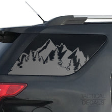 Load image into Gallery viewer, Tactical Decals Outdoor Mountain Sceen Decal for 2011-2019 Ford Explorer 3rd Windows - Matte Black
