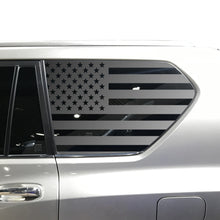 Load image into Gallery viewer, USA Flag Decal for 2010-2020 Lexus GX460 3rd Windows - Matte Black

