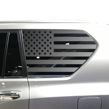 Load image into Gallery viewer, USA Flag Decal for 2015-2020 Lexus LX570 3rd Windows - Matte Black
