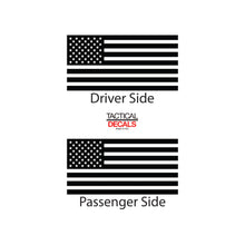 Load image into Gallery viewer, Tactical Decals USA Flag Decal for 2019-2020 Honda Passport 3rd Windows - Matte Black
