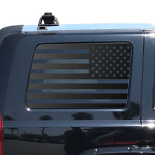 Load image into Gallery viewer, USA Flag Decal for 2002-2009 Jeep Commander 3rd Windows - Matte Black
