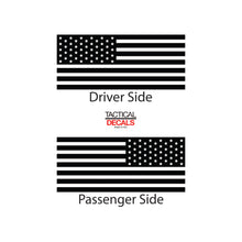 Load image into Gallery viewer, USA Flag Decal for 2003 - 2009 Toyota 4Runner Windows - Matte Black
