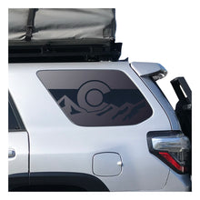 Load image into Gallery viewer, State of Colorado w/ Mountain Scene Decal for 2010 - 2024 Toyota 4Runner Windows - Matte Black
