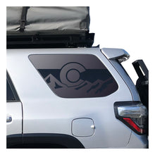Load image into Gallery viewer, State of Colorado w/ Mountain Scene Decal for 2010 - 2023 Toyota 4Runner Windows - Matte Black
